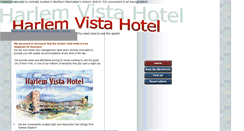 Desktop Screenshot of harlemvistahotel.com